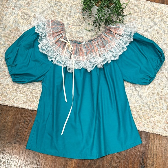 Pitchfork Brand western top - Picture 1 of 5